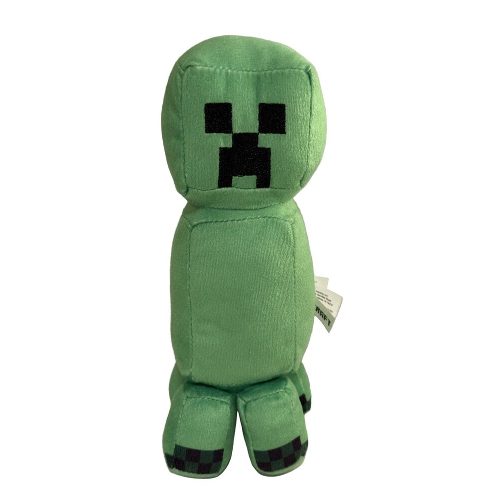 Mojang Jinx Minecraft Creeper Talking Plush Toy 8 inches Green 2013